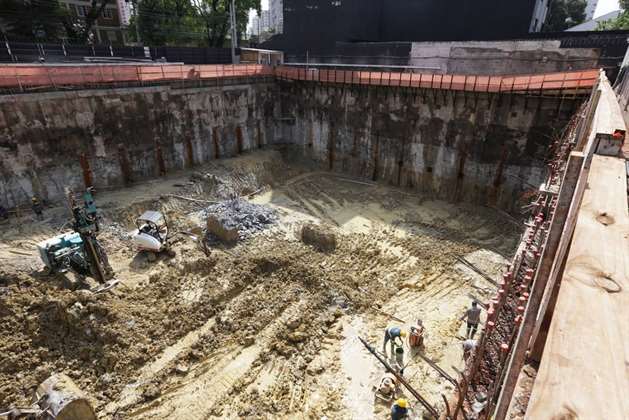 Início das obras | Cyrela by Pininfarina – Apartamento	na  Vila Olímpia - São Paulo - São Paulo